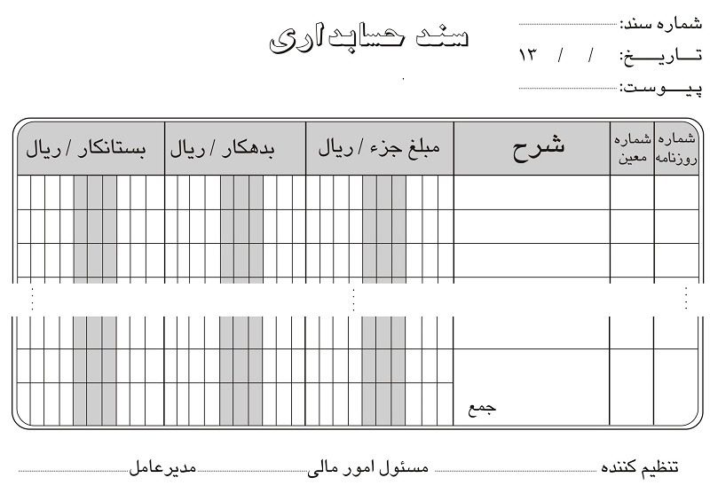 سندحسابداری