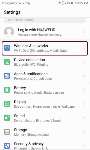 اتصال اینترنت گوشی های هوآوی به کامپیوتر