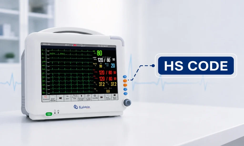 تعیین کد تعرفه hs code گمرکی تجهیزات پزشکی