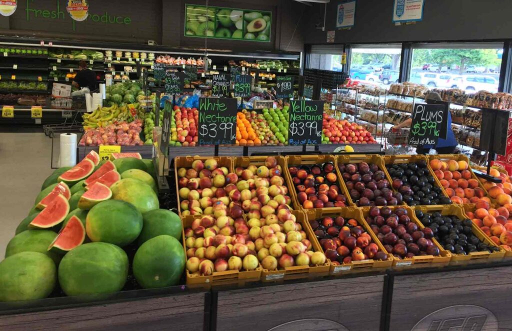 دکوراسیون میوه فروشی