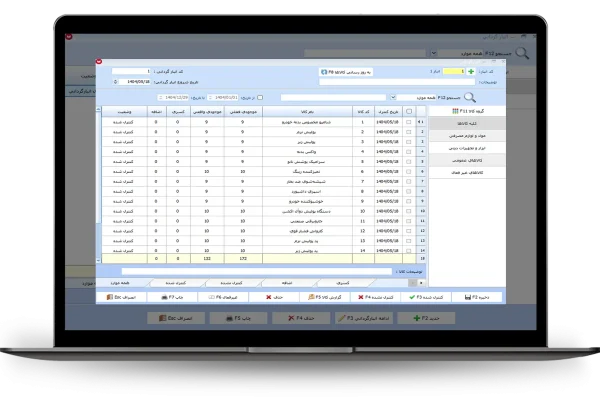 مدیریت کالاهای انبارگردانی