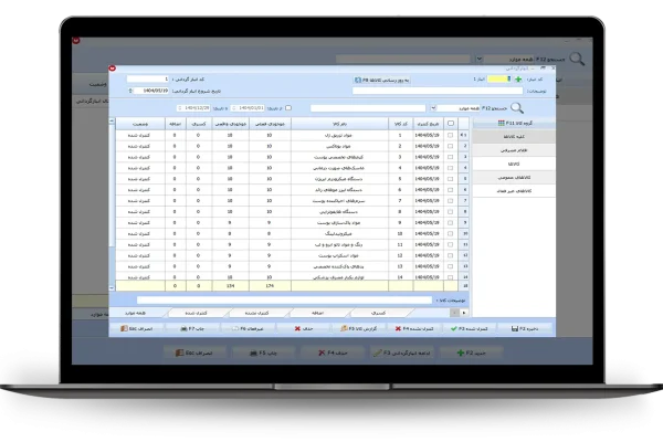 مدیریت کالاهای انبارگردانی